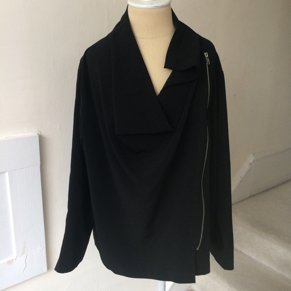 Jackets & Blazers - Asymmetrical Zip Up California Made Jacket EUC